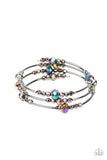 Showy Shimmer - Multi Bracelet - Paparazzi Accessories Bracelet Bedazzle Me Pretty Mobile Fashion Boutique