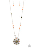 Sierra Showroom - Green Necklace - Paparazzi Accessories Necklace Bedazzle Me Pretty Mobile Fashion Boutique