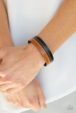 Simply Safari - Black Bracelet - Paparazzi Accessories Bracelet Bedazzle Me Pretty Mobile Fashion Boutique