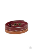Simply Safari - Brown Bracelet - Paparazzi Accessories Bracelet Bedazzle Me Pretty Mobile Fashion Boutique