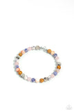 Sinuous Stones - Multi Bracelet - Paparazzi Accessories Bracelet Bedazzle Me Pretty Mobile Fashion Boutique