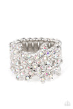 Sizzling Shimmer - Multi Ring - Paparazzi Accessories Ring Bedazzle Me Pretty Mobile Fashion Boutique
