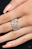 Sizzling Shimmer - Multi Ring - Paparazzi Accessories Ring Bedazzle Me Pretty Mobile Fashion Boutique