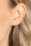 Skip the Small Talk - Gold Earrings - Paparazzi Accessories Earrings FS-Bedazzle Me Pretty Mobile Fashion Boutique