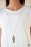 Sky Quest - Green Necklace - Paparazzi Accessories Necklace Bedazzle Me Pretty Mobile Fashion Boutique