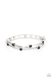 Slammin Sparkle - Black Bracelet - Paparazzi Accessories Bracelet Bedazzle Me Pretty Mobile Fashion Boutique