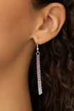 Slide Into Shimmer - Pink Necklace - Paparazzi Accessories Necklace Bedazzle Me Pretty Mobile Fashion Boutique