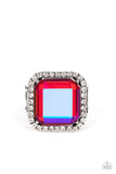 Slow Burn - Pink Ring - Paparazzi Accessories Ring Bedazzle Me Pretty Mobile Fashion Boutique