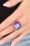 Slow Burn - Pink Ring - Paparazzi Accessories Ring Bedazzle Me Pretty Mobile Fashion Boutique