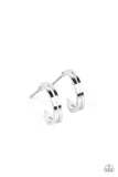 SMALLEST of Them All - Silver Earrings - Paparazzi Accessories Earrings Bedazzle Me Pretty Mobile Fashion Boutique
