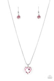 Smitten with Style - Pink Necklace - Paparazzi Accessories Necklace Bedazzle Me Pretty Mobile Fashion Boutique