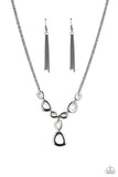 So Mod - Black Necklace - Paparazzi Accessories Necklace Bedazzle Me Pretty Mobile Fashion Boutique