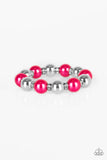 So Not Sorry - Pink Bracelet - Paparazzi Accessories Bracelet Bedazzle Me Pretty Mobile Fashion Boutique