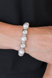 So Not Sorry - Silver Bracelet - Paparazzi Accessories Bracelet Bedazzle Me Pretty Mobile Fashion Boutique