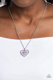 So This Is Love - Purple Necklace - Paparazzi Accessories Necklace Bedazzle Me Pretty Mobile Fashion Boutique