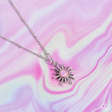 Soak up the Sun - Pink Necklace - Paparazzi Accessories Necklace Bedazzle Me Pretty Mobile Fashion Boutique