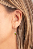 Soaring High - Green Necklace - Paparazzi Accessories Necklace Bedazzle Me Pretty Mobile Fashion Boutique