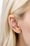Soaring Sideways - Multi Cuff Earrings - Paparazzi Accessories Post Earrings Bedazzle Me Pretty Mobile Fashion Boutique
