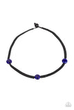 SoCal Style - Blue Necklace - Paparazzi Accessories Necklace Bedazzle Me Pretty Mobile Fashion Boutique