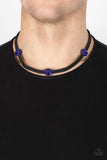 SoCal Style - Blue Necklace - Paparazzi Accessories Necklace Bedazzle Me Pretty Mobile Fashion Boutique