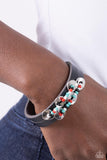 Social Sashay - Black Bracelet - Paparazzi Accessories Bracelet Bedazzle Me Pretty Mobile Fashion Boutique