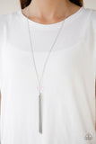 Socialite Of The Season - Pink Necklace - Paparazzi Accessories Necklace Bedazzle Me Pretty Mobile Fashion Boutique