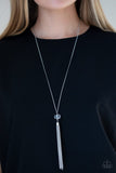 Socialite Of The Season - White Necklace - Paparazzi Accessories Necklace Bedazzle Me Pretty Mobile Fashion Boutique