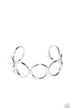 Socialite Sheen - Silver Bracelet - Paparazzi Accessories Bracelet Bedazzle Me Pretty Mobile Fashion Boutique