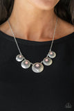 Solar Beam - Pink Necklace - Paparazzi Accessories Necklace Bedazzle Me Pretty Mobile Fashion Boutique