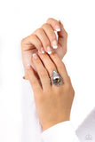 Solstice Scene - Brown Ring - Paparazzi Accessories Ring Bedazzle Me Pretty Mobile Fashion Boutique