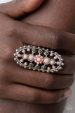 Sonoran Solstice - Pink Ring - Paparazzi Accessories Ring Bedazzle Me Pretty Mobile Fashion Boutique