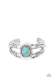 Sonoran Soul Searcher - Blue Bracelet - Paparazzi Accessories Bracelet Bedazzle Me Pretty Mobile Fashion Boutique