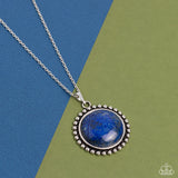 Sonoran Summer - Blue Necklace - Paparazzi Accessories Necklace Bedazzle Me Pretty Mobile Fashion Boutique