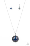 Sonoran Summer - Blue Necklace - Paparazzi Accessories Necklace Bedazzle Me Pretty Mobile Fashion Boutique