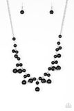 Soon To Be Mrs. - Black Necklace - Paparazzi Accessories Necklace Bedazzle Me Pretty Mobile Fashion Boutique