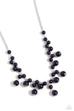 Soon To Be Mrs. - Blue Necklace - Paparazzi Accessories Necklace Bedazzle Me Pretty Mobile Fashion Boutique