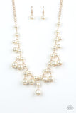 Soon To Be Mrs. - Gold Necklace - Paparazzi Accessories Necklace Bedazzle Me Pretty Mobile Fashion Boutique