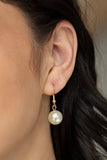 Soon To Be Mrs. - Gold Necklace - Paparazzi Accessories Necklace Bedazzle Me Pretty Mobile Fashion Boutique