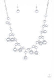 Soon To Be Mrs. - Silver Necklace - Paparazzi Accessories Necklace Bedazzle Me Pretty Mobile Fashion Boutique