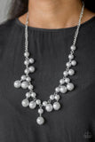 Soon To Be Mrs. - Silver Necklace - Paparazzi Accessories Necklace Bedazzle Me Pretty Mobile Fashion Boutique