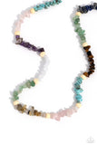 Soothing Stones - Multi Necklace - Paparazzi Accessories Necklace Bedazzle Me Pretty Mobile Fashion Boutique