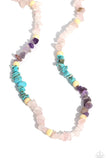 Soothing Stones - Pink Necklace - Paparazzi Accessories Necklace Bedazzle Me Pretty Mobile Fashion Boutique