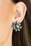 Sophisticated Swirl - Multi Clip-On Earrings - Paparazzi Accessories Clip-On Bedazzle Me Pretty Mobile Fashion Boutique