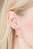 Soul Quest - Orange Necklace - Paparazzi Accessories Necklace Bedazzle Me Pretty Mobile Fashion Boutique