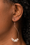 South Beach Serenity - Copper Earrings - Paparazzi Accessories Earrings Bedazzle Me Pretty Mobile Fashion Boutique