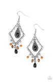 Southern Sunsets - Multi Earrings - Paparazzi Accessories Earrings Bedazzle Me Pretty Mobile Fashion Boutique