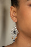 Southern Sunsets - Multi Earrings - Paparazzi Accessories Earrings Bedazzle Me Pretty Mobile Fashion Boutique