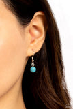 Southwestern Sentiment - Blue Necklace - Paparazzi Accessories Necklace Bedazzle Me Pretty Mobile Fashion Boutique