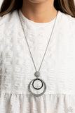 Spanish Sizzle - Black Necklace - Paparazzi Accessories Necklace Bedazzle Me Pretty Mobile Fashion Boutique