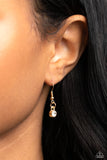 Spanish Sizzle - Gold Necklace - Paparazzi Accessories Necklace Bedazzle Me Pretty Mobile Fashion Boutique